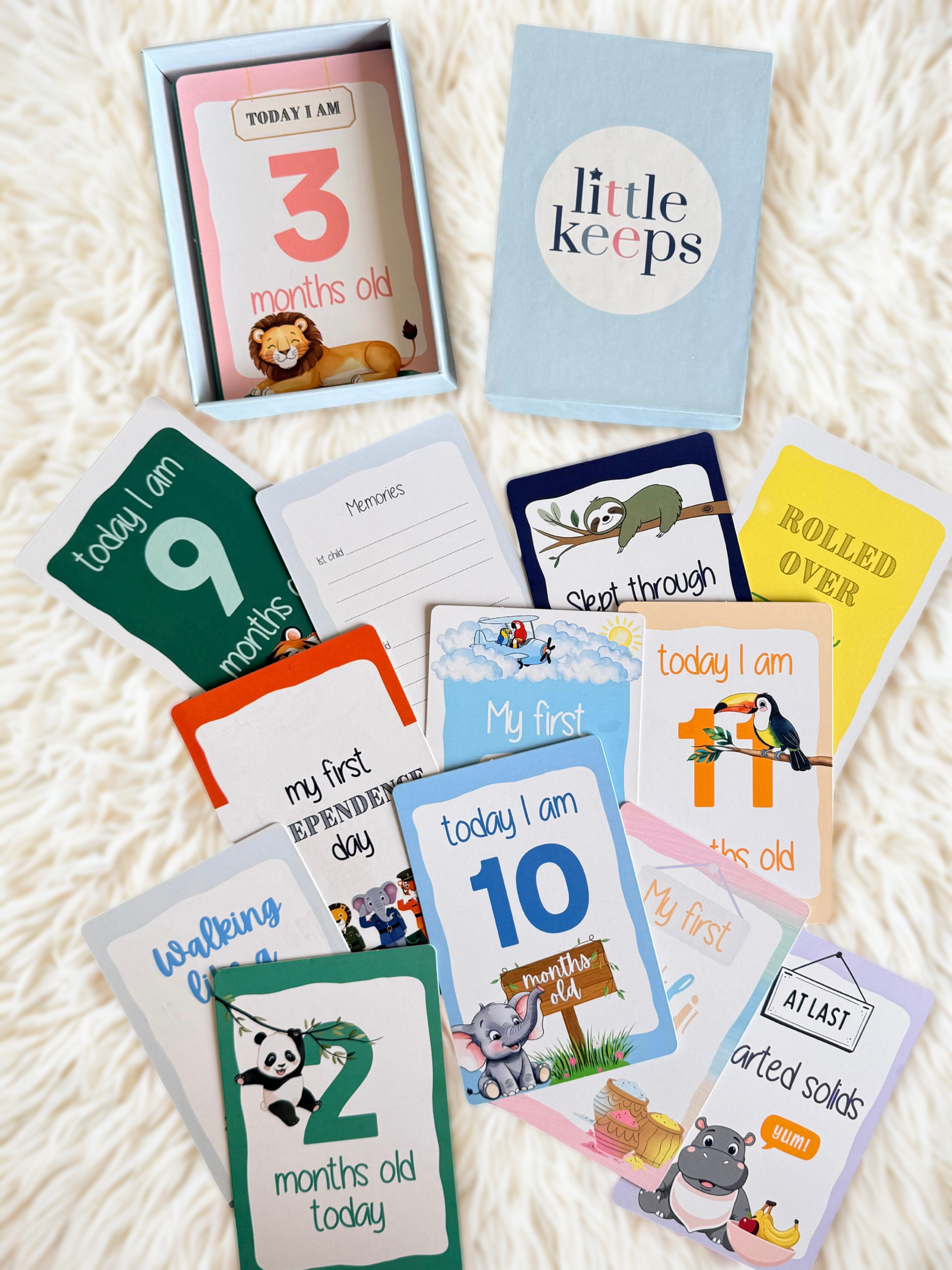 Baby Milestone Cards