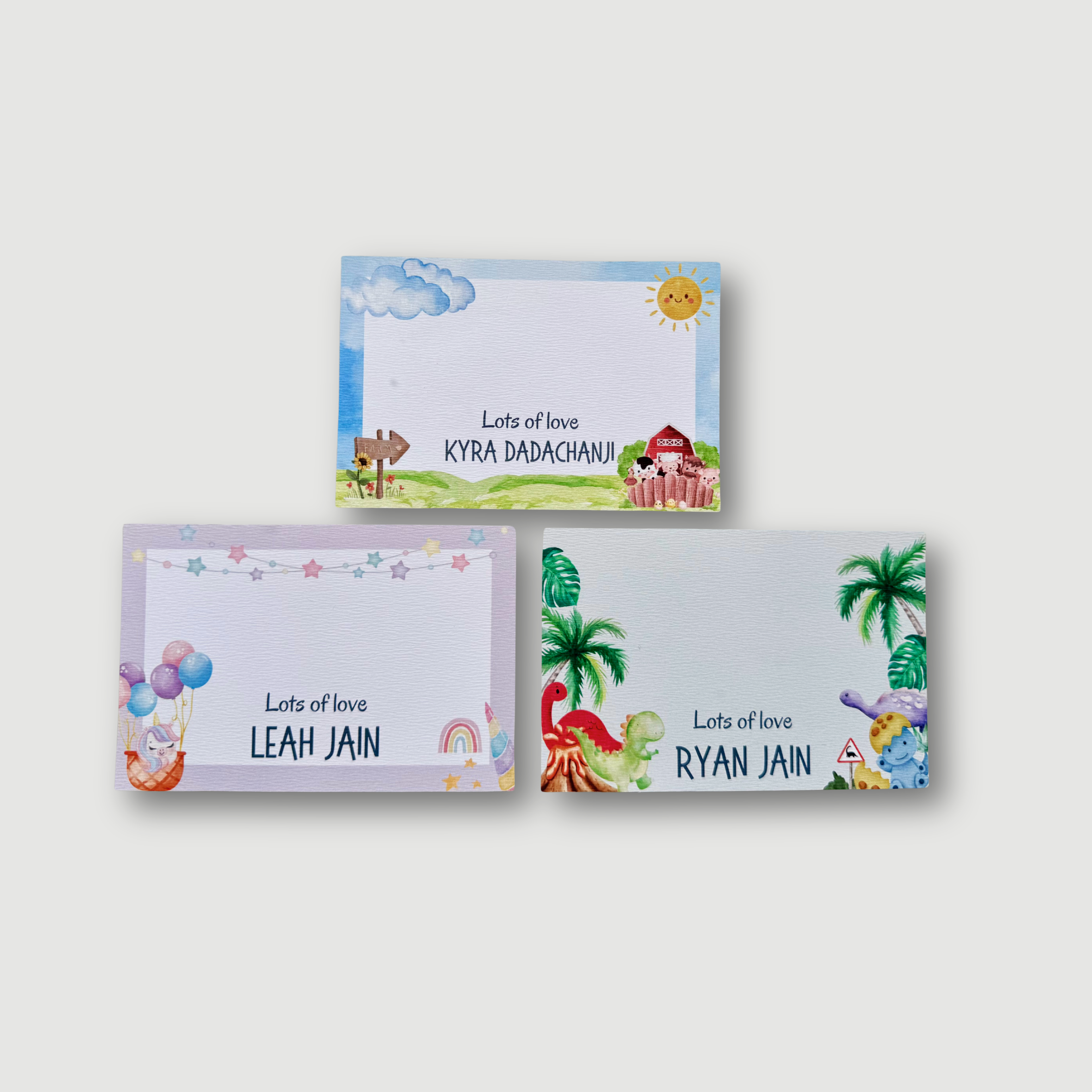 Personalized Gift Cards
